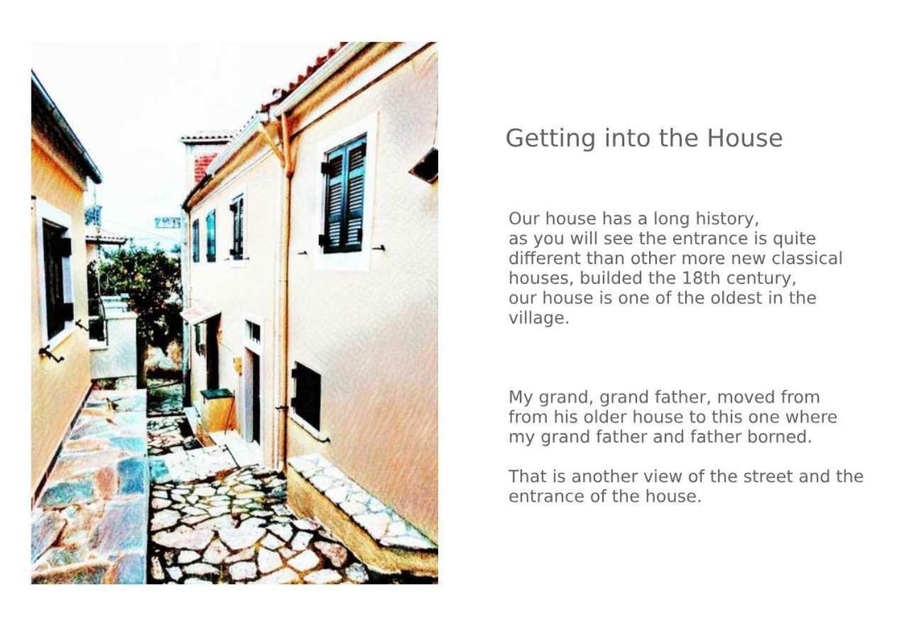 Country Traditional House In Corfu Village, Greece Sinarades Exterior photo